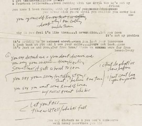 Original Bob Dylan Lyrics to be Offered for Auction at Sotheby's