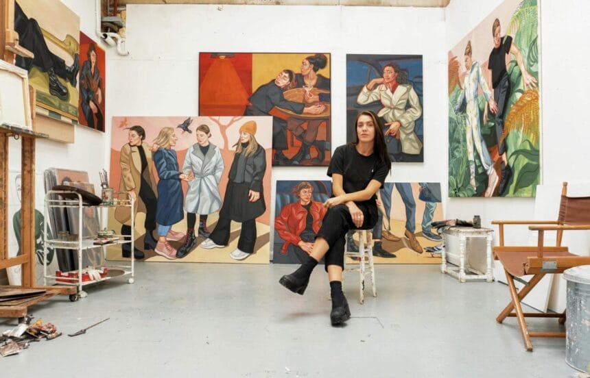 BP Portrait Young Artist winner, Ania Hobson, celebrates modern women in her debut London show