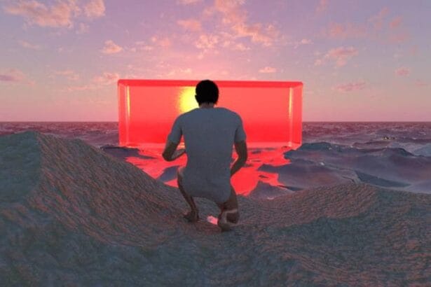 Bassam Al-Sabah, I Am Error, Still from upcoming CGI film, 2020. Courtesy the artist.