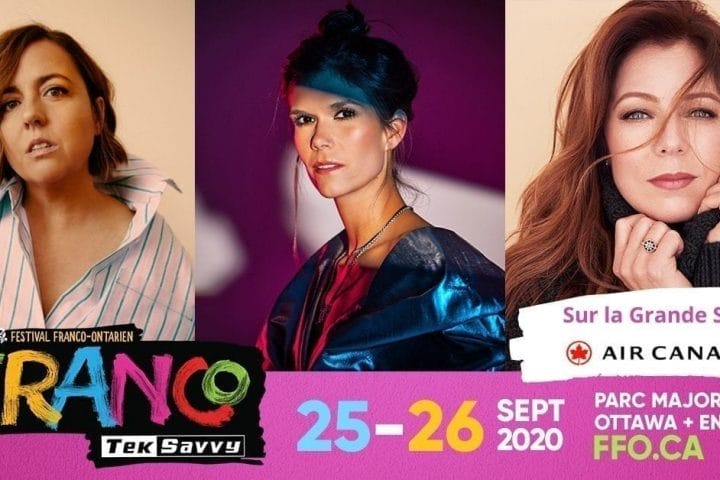 Les 25 et 26 septembre prochains se tiendra le premier festival extérieur « en personne » à Ottawa. Ariane Moffatt, Mélissa Ouimet et Isabelle Boulay seront parmi les artistes qui fouleront les planches de la Grande Scène Air Canada au Festival Franco-Ontarien TekSavvy. (Groupe CNW/Festival Franco-Ontarien TekSavvy)