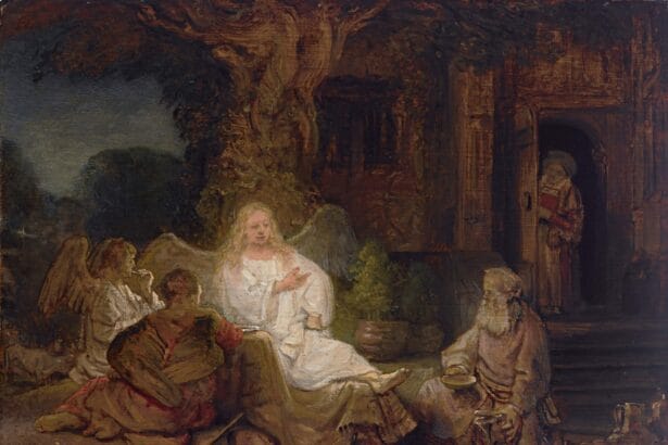 Rembrandt Biblical Scene