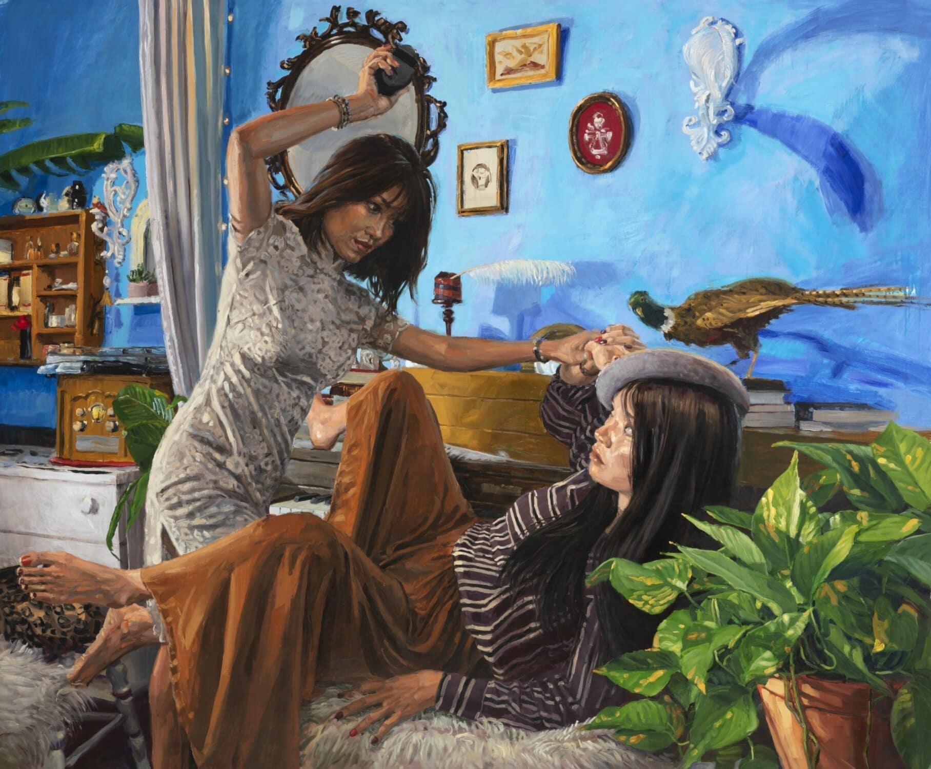 MICHELE DEL CAMPO_Best Friends_140 x 170cm._óleo sobre lino