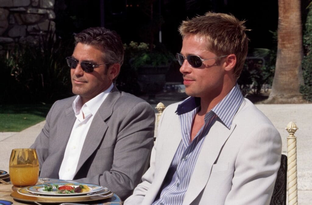 Brad Pitt and George Clooney