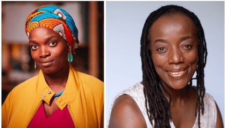 Left: Njideka Akunyili Crosby. Photo by Shaughn and John. Right: Tsitsi Dangarembga. Photo by Hannah Mentz.