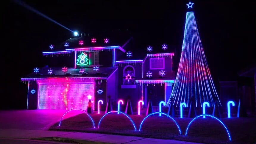 Christmas Lights Show 2020