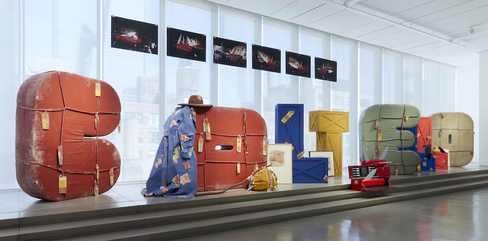Installation view of Claes & Coosje: A Duet, 540 West 25th Street, New York, March 26 – May 9, 2021, Photography courtesy of Pace Gallery  