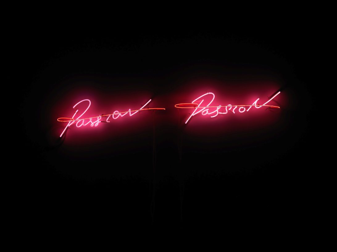 Tracey Emin (B. 1963), Passion Passion, 2010. Estimate: £35,000 - 55,000.