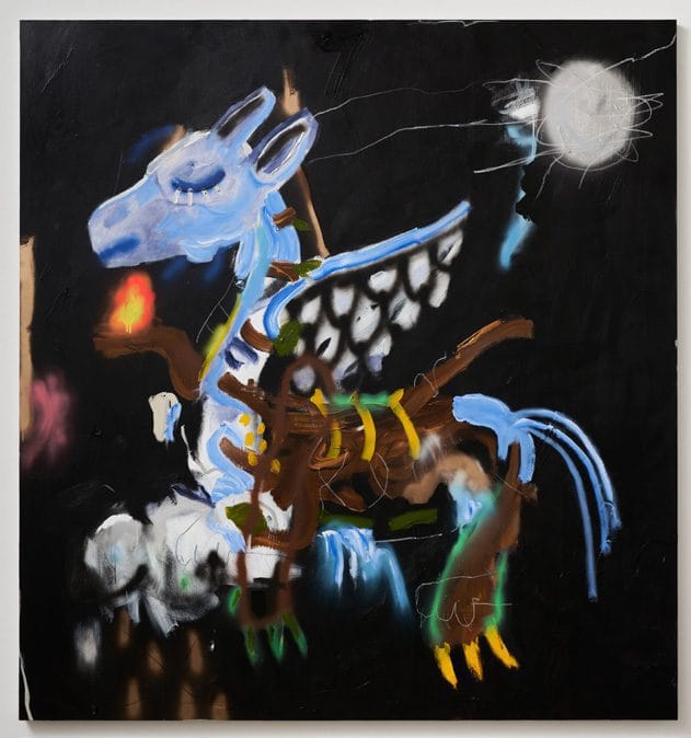 Robert Nava, Moon Talk, 2021 © Robert Nava, courtesy Pace Gallery