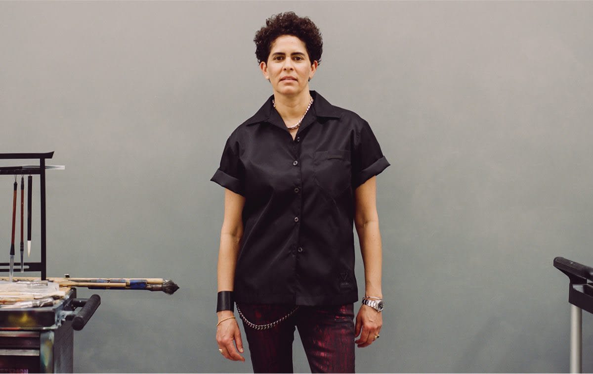 Portrait of Julie Mehretu by Josefina Santos