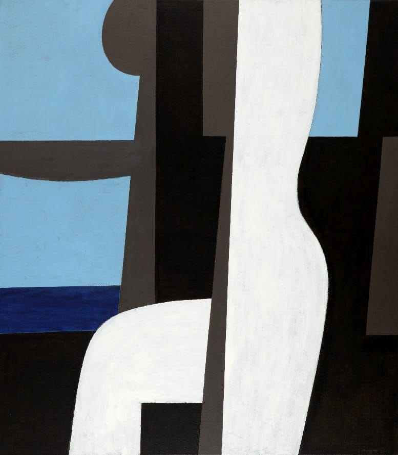 Silhouette/ La bas au loin et près de la mer by Yiannis Moralis. Estimate: €200,000-300,000