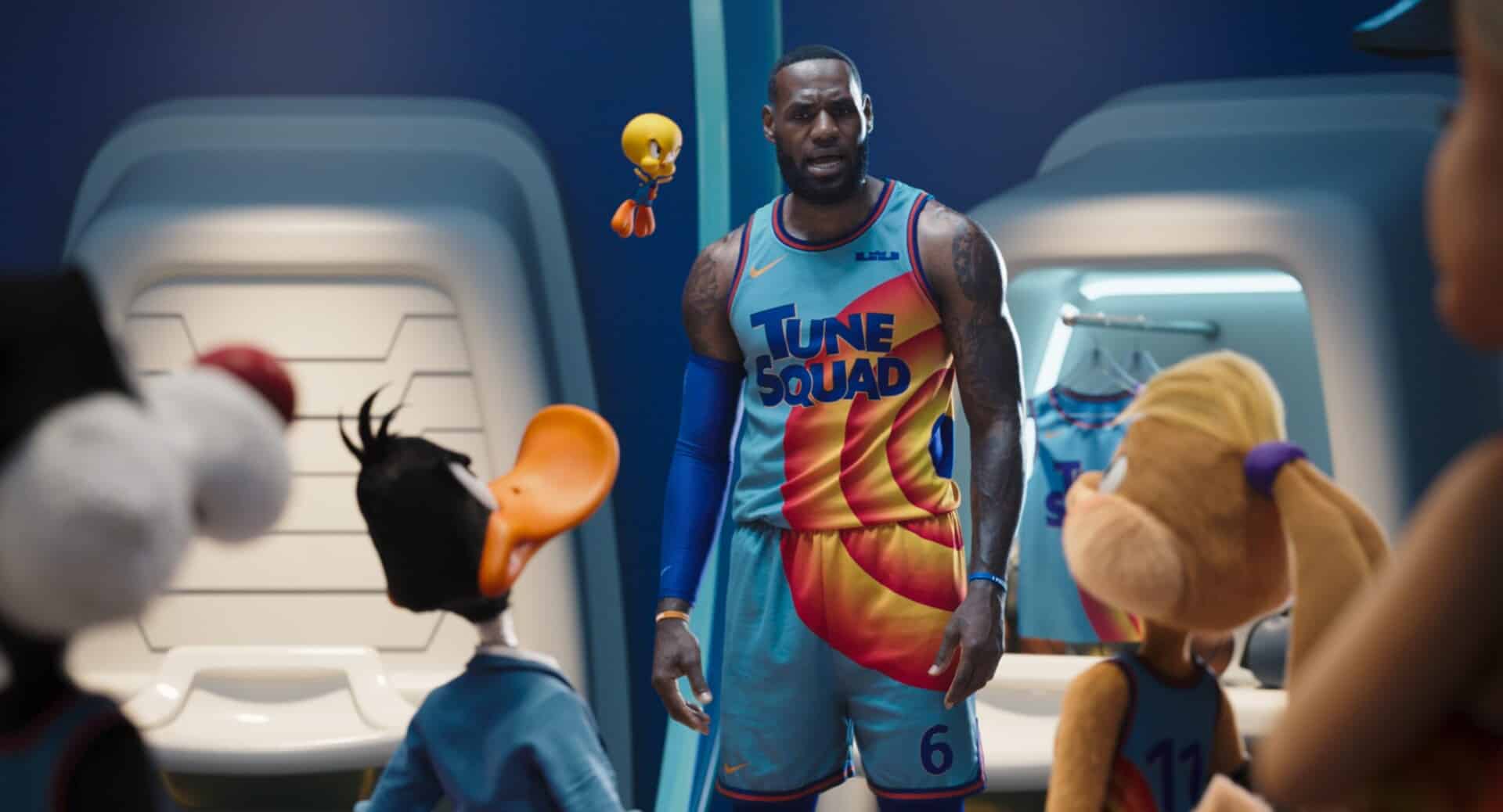 Space Jam: Nuevas leyendas (2021). Película con LeBron James