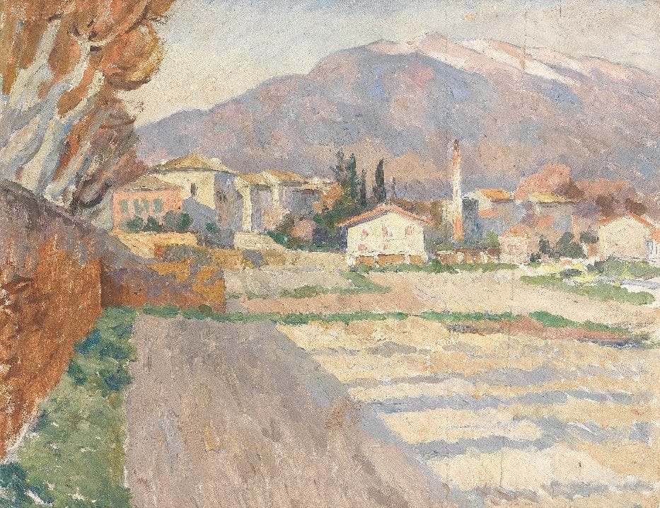 Carpentras by Roger Fry. Estimate: £3,000-5,000