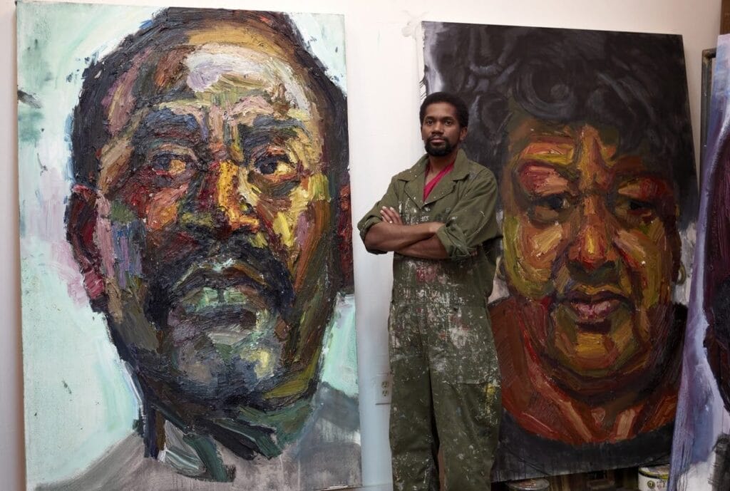 Portrait of the artist in his studio, Photo: Letitia Huckaby 