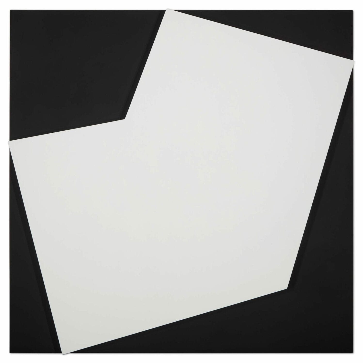 Ellsworth Kelly, White Relief Over Black, 2012 (estimate $2.5/3.5 million)