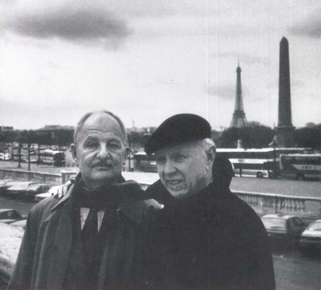 Douglas Cramer and Ellsworth Kelly, Paris, 1994 © Jack Shear, New York