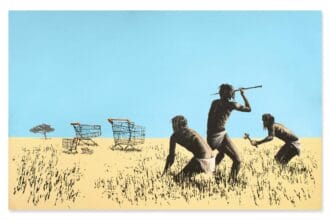 Banksy's Trolley Hunters