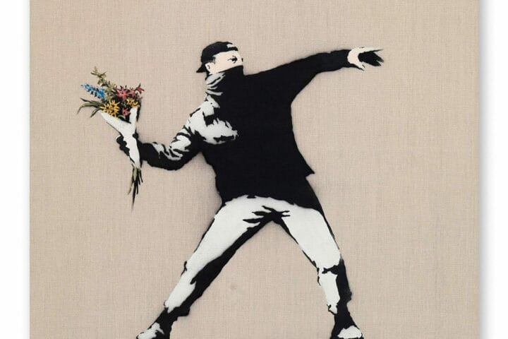 Banksy's Love Is In The Air