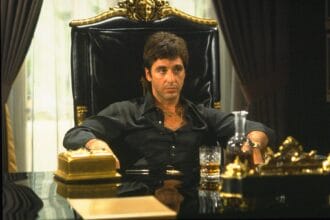 Scarface (1983). Al Pacino as Tony Montana. Movie Reviews