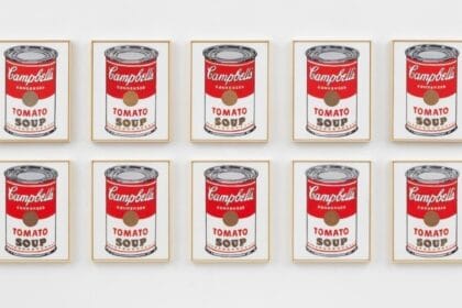 Richard Pettibone, Andy Warhol, 'Campbell's Soup Can, Tomato', 1962, 2018-2019 Oil on canvas; each: 10 3/4 x 8 1/2 inches; 27.3 x 21.6 cm