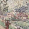 Alix Aymé (French, 1894-1989), Hanoi (link) circa 1925-26, oil on wood panel, 41 x 30 cm Estimate: HK$ 120,000 - 160,000