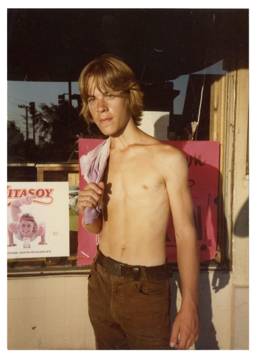 Doug Biggert, Hitchhiker Series, c. 1973-79. Unique C-print, 4 7/8 x 3 1/2 inches.