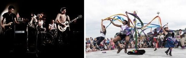 Danny Boyle’s Pistol © FX Networks; Street Dance the Maypole © Folk Dance Remixed