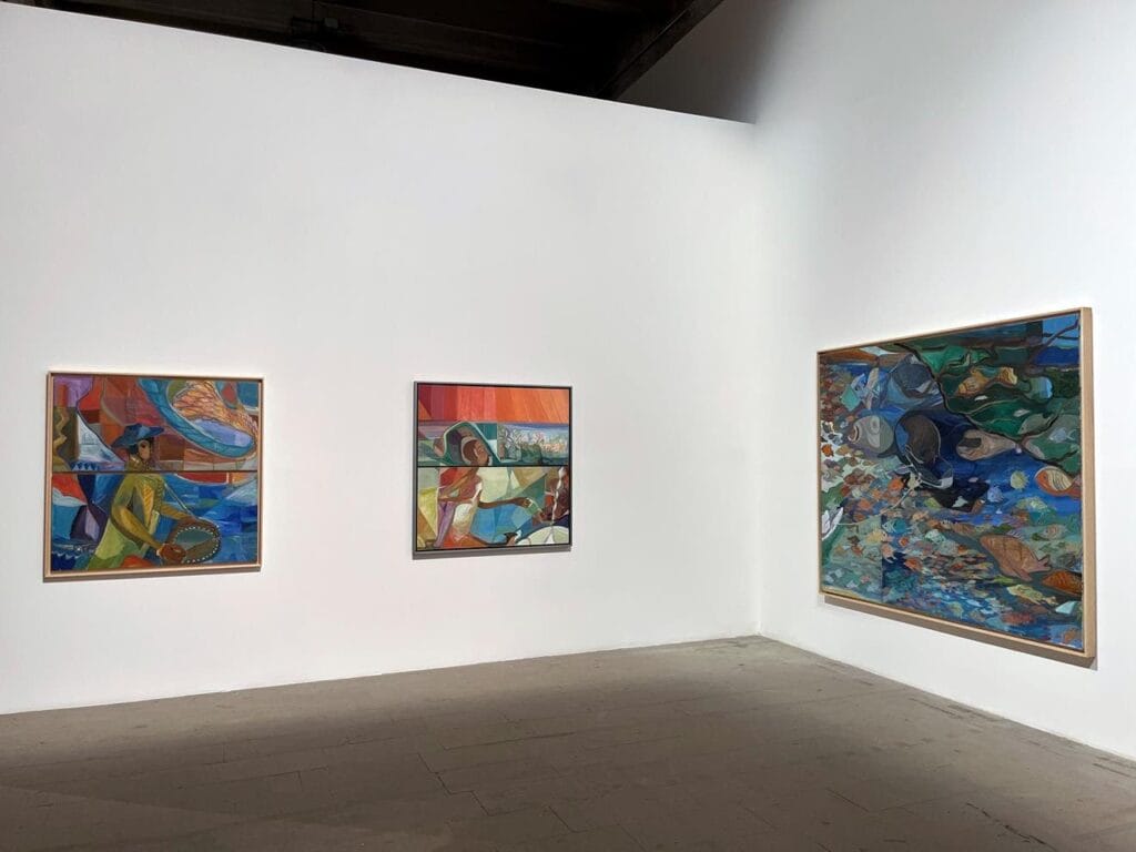 Installation view: 59th International Art Exhibition of La Biennale di Venezia, The Milk of Dreams, Venice, Italy.