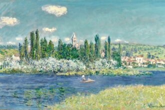 Claude Monet, Vétheuil, 1880 (est. £10,000,000-15,000,000). Photo Courtesy of Sotheby's