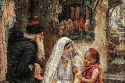 New Shoes, Algiers by Frederick Bridgman. Estimate: £100,000-150,000