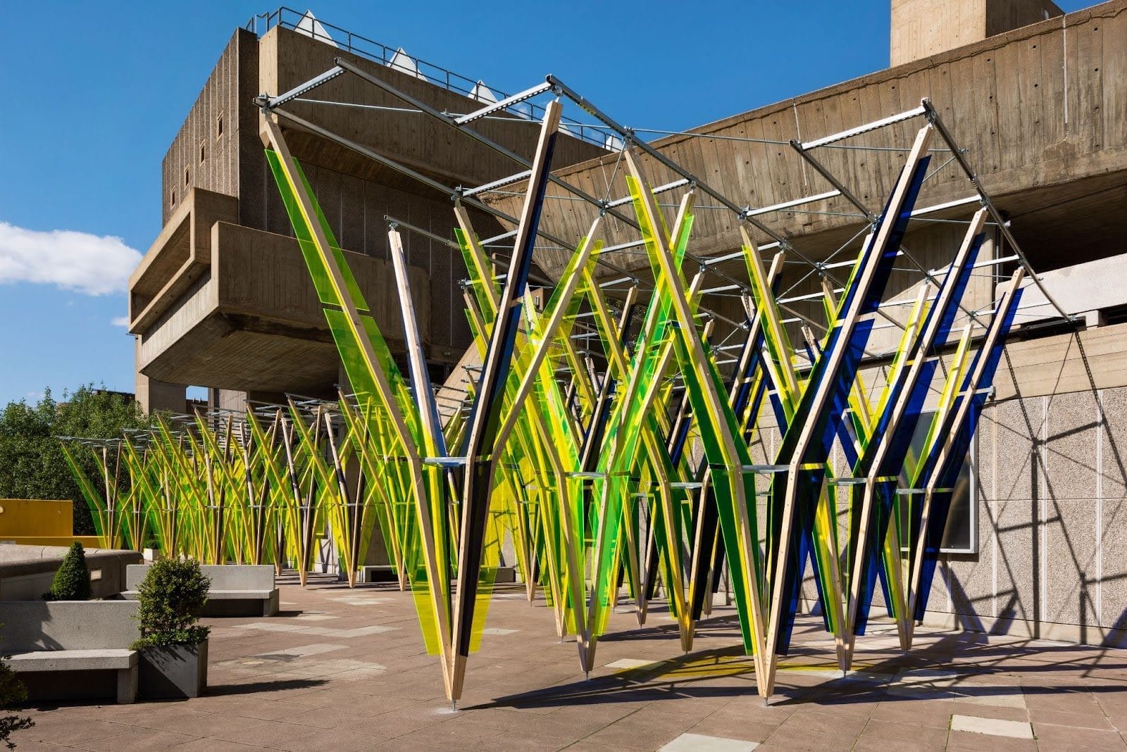 Jyll Bradley, The Hop (2022) installation view at Southbank Centre ©? Thierry Bal