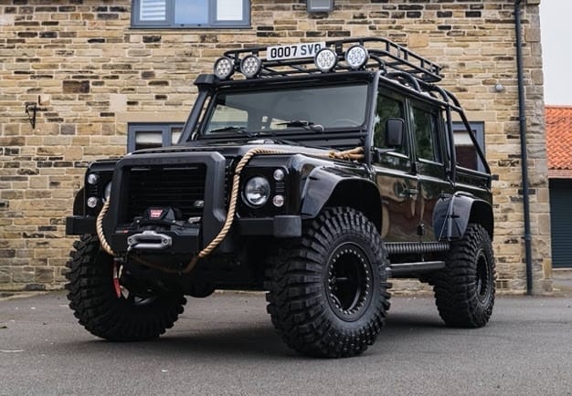 2014 Land Rover Defender SVX 'Spectre' 4x4 Utility, estimate £150,000 – 200,000