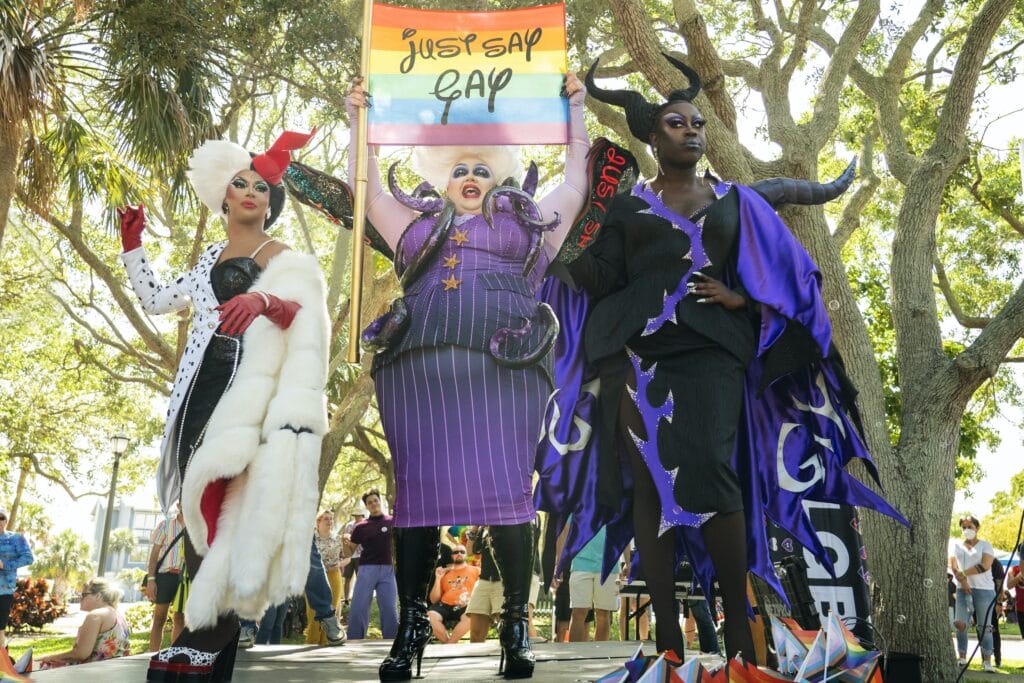 Shangela, Eureka and Bob the Drag Queen