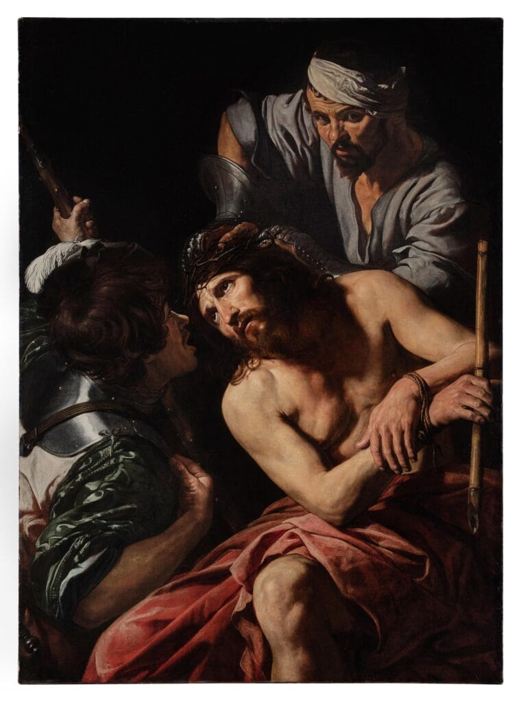 Valentin de Boulogne Christ Crowned with Thorns Estimate $4,000,000 - 6,000,000
