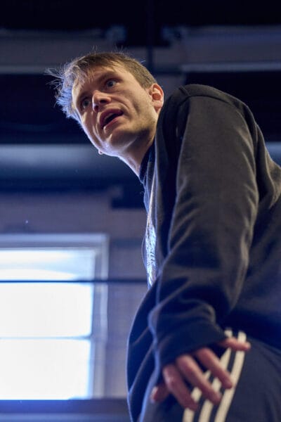 James Meteyard - Unexpected Twist Rehearsals - photo by Manuel Harlan