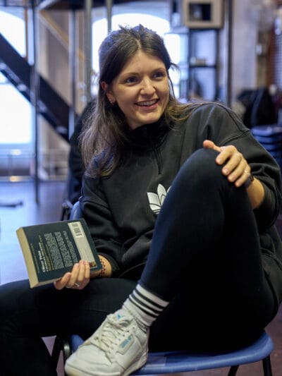 Kate Donnachie - Unexpected Twist Rehearsals - photo by Manuel Harlan