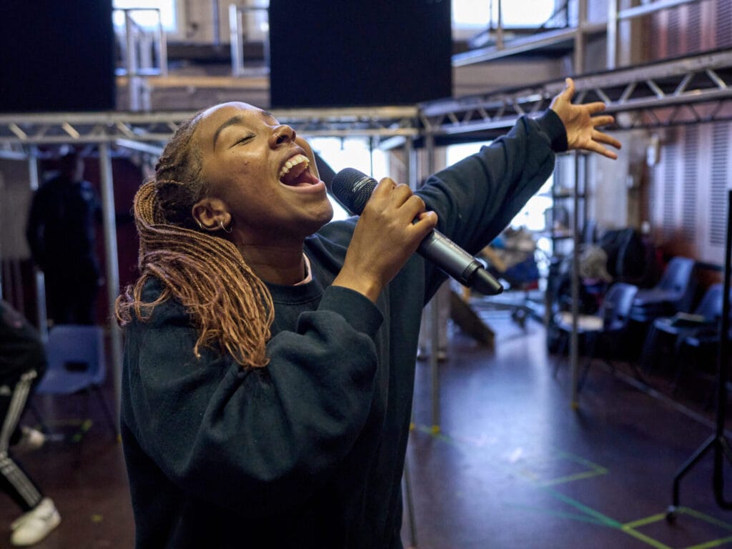 Liyah Summers - Unexpected Twist Rehearsals - photo by Manuel Harlan