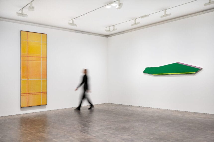 Kenneth Noland: Stripes/Plaids/Shapes. Pace Gallery, London