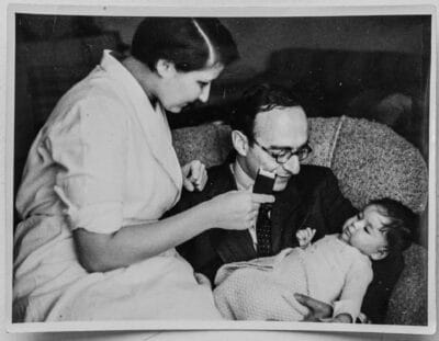 Luise and her husband Herbert and daughter Dolly. Image Courtesy of Sotheby's