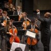 Dr. Leslie B. Dunner conducting Interlochen Arts Academy Orchestra (photo: Chris Hintz)