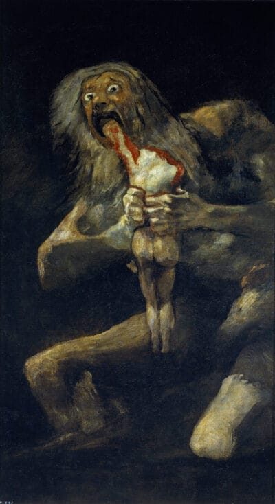 Saturno devorando a un hijo (Museo del Prado)