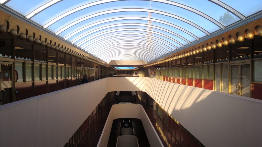 Interior from the Marin County Civic Center