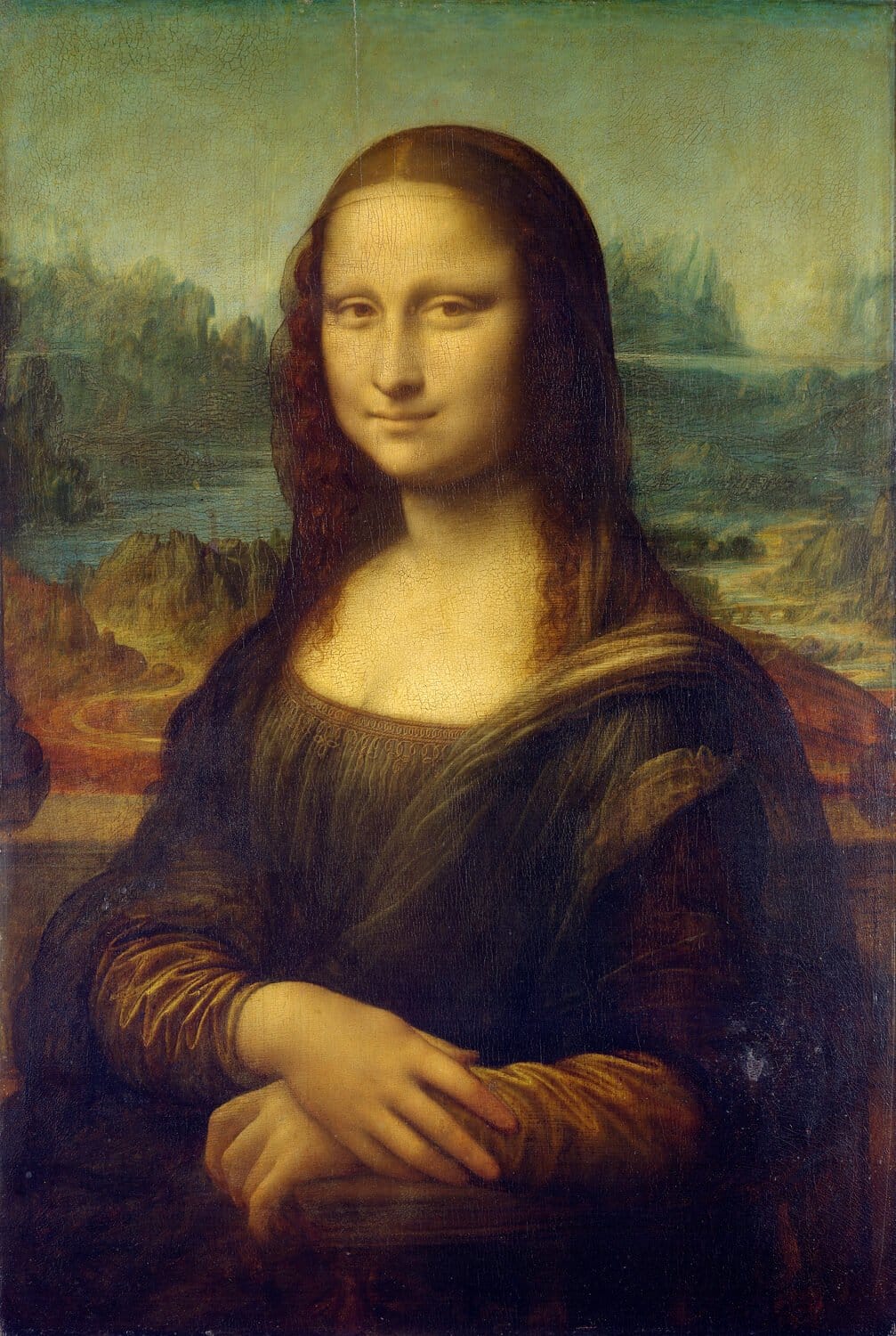 Mona Lisa or La Gioconda c. 1503–1516,[d 8] Louvre, Paris