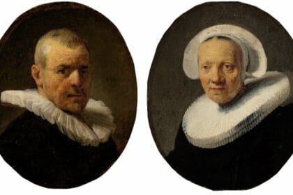 Rembrandt Harmensz. Van Rijn (Leiden 1606-1669 Amsterdam) Portrait of Jan Willemsz. van der Pluym (1565-1644) and Portrait of Jaapgen Carels (1565-1640) 7.7/8 x 6.1/2 in. (19.9 x 16.5 cm.) Estimate: £5,000,000-8,000,000