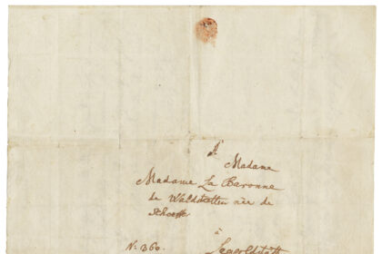 WOLFGANG AMADEUS MOZART (1756-1791), Autograph letter, signed, in German, (Vienna, shortly before 4 August 1782). Estimate: £300,000–500,000/€350,000-570,000