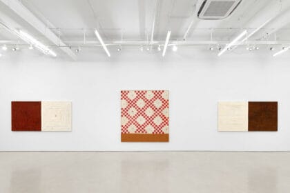 Installation view: Harmony Hammond: Accumulations, Alexander Gray Associates, New York, 2023