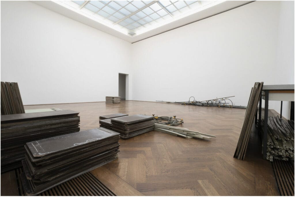 NOUN 30:30 2022 Mixed media (Provenance: Ciba-Geigy, Novartis, Rhystadt) Dimensions variable. Photo: Daniel Turner