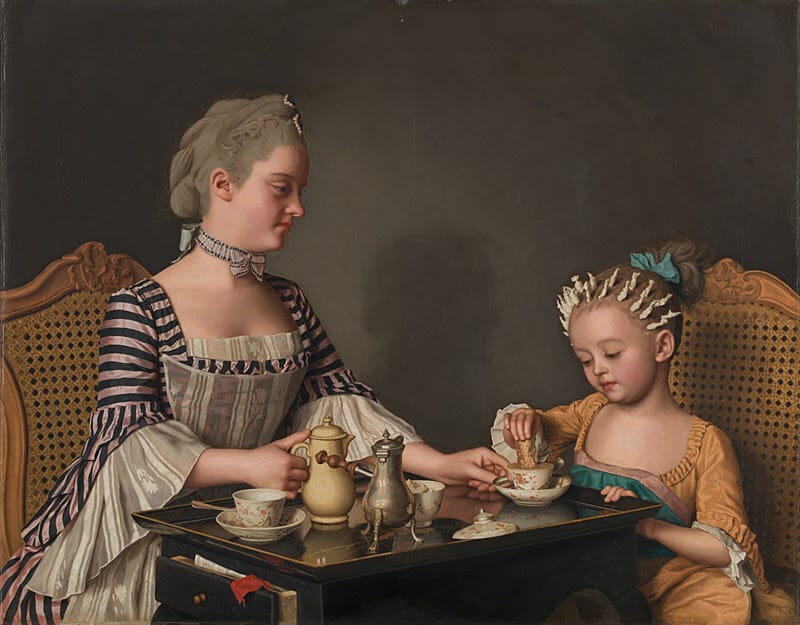 Jean-Etienne Liotard The Lavergne Family