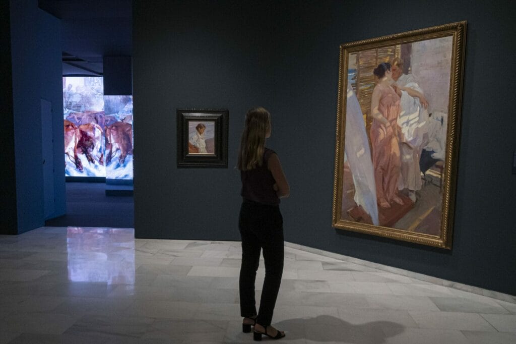 Sorolla a través de la luz