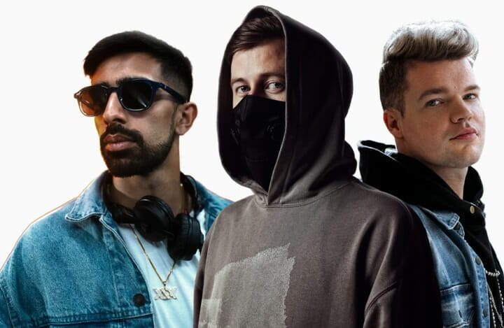 Alan Walker, Vikkstar And Dash Berlin