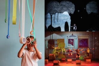 The Sticky Dance © Zoe Manders; Chotto Desh © Camilla Greenwell; Starchitects © Dan Tucker